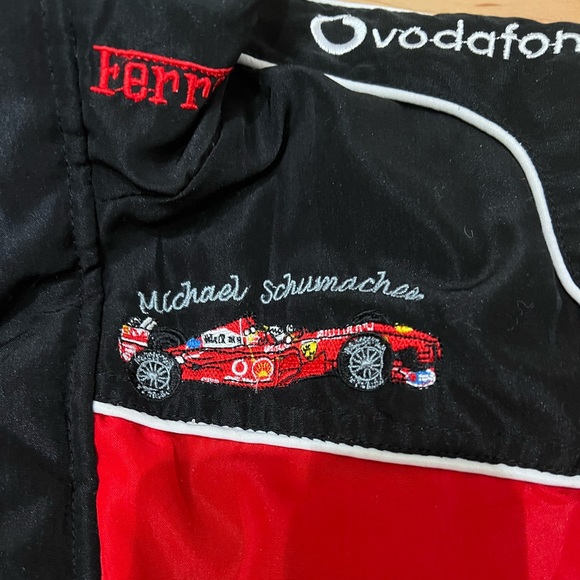 Authentic vintage 1996 Ferrari kids jacket Michael Schumacher - Picture 3 of 6
